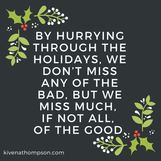 Walk Slowly at Christmas - Kevin A. Thompson